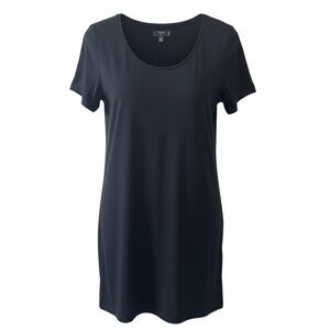 T Tahari Plus Size Black Women's Long TShirt Top